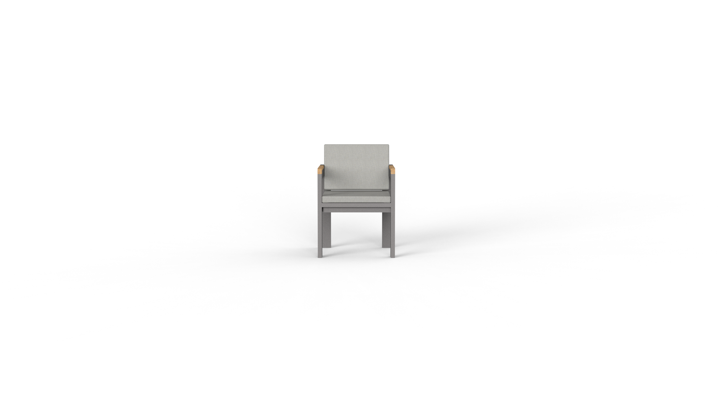 Brief dining chair