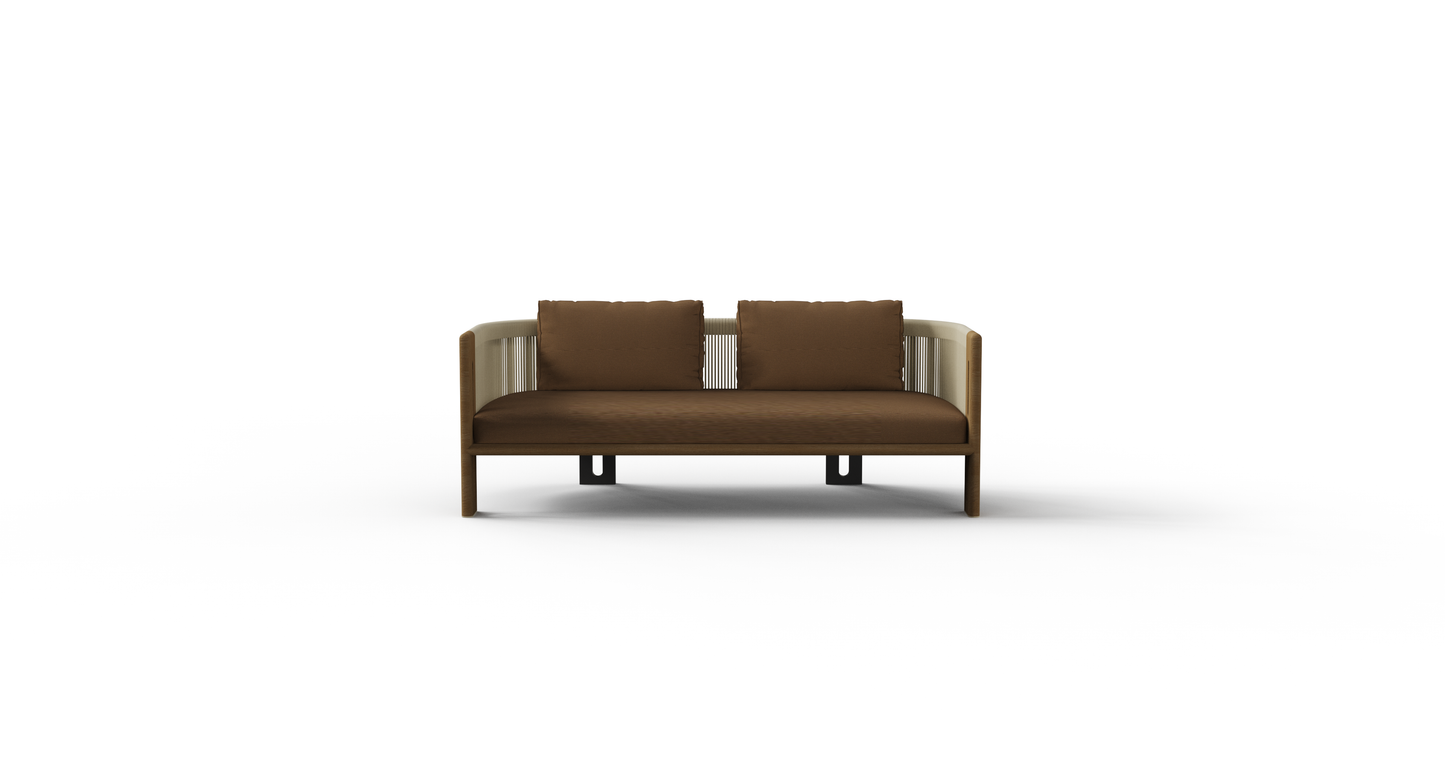 Camano 2- seater sofa (Teak)