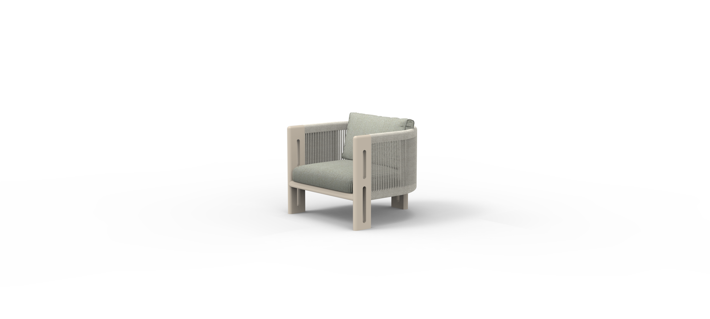 Camano Single Sofa (Alu)