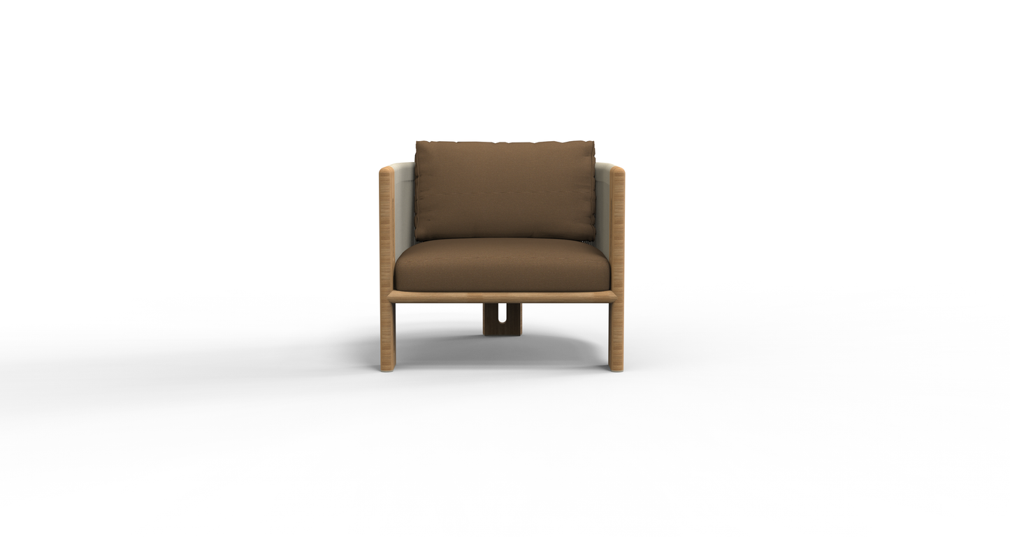 Camano Single Sofa (Teak)