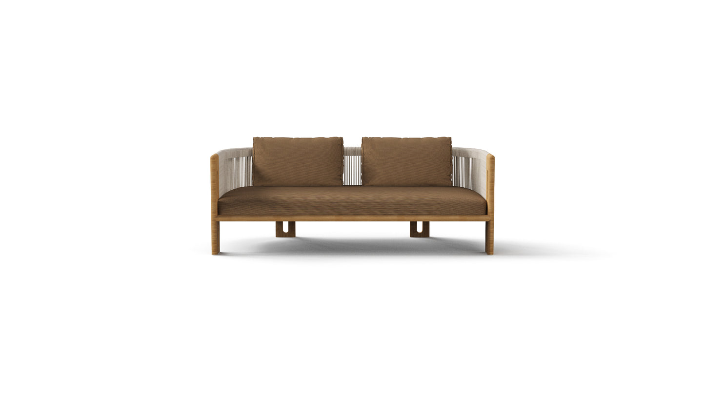 Camano 2- seater sofa (Teak)