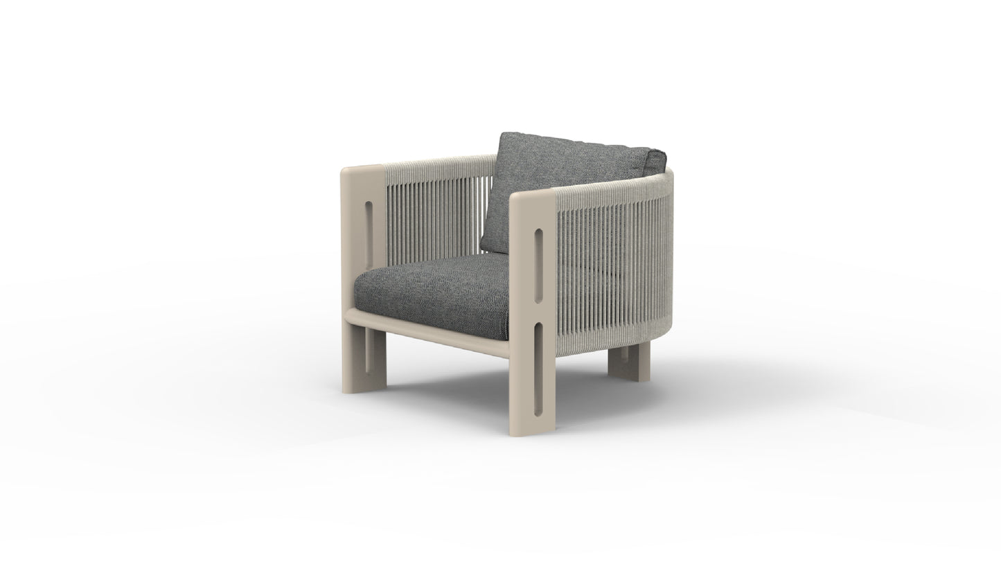 Camano Single Sofa (Alu)