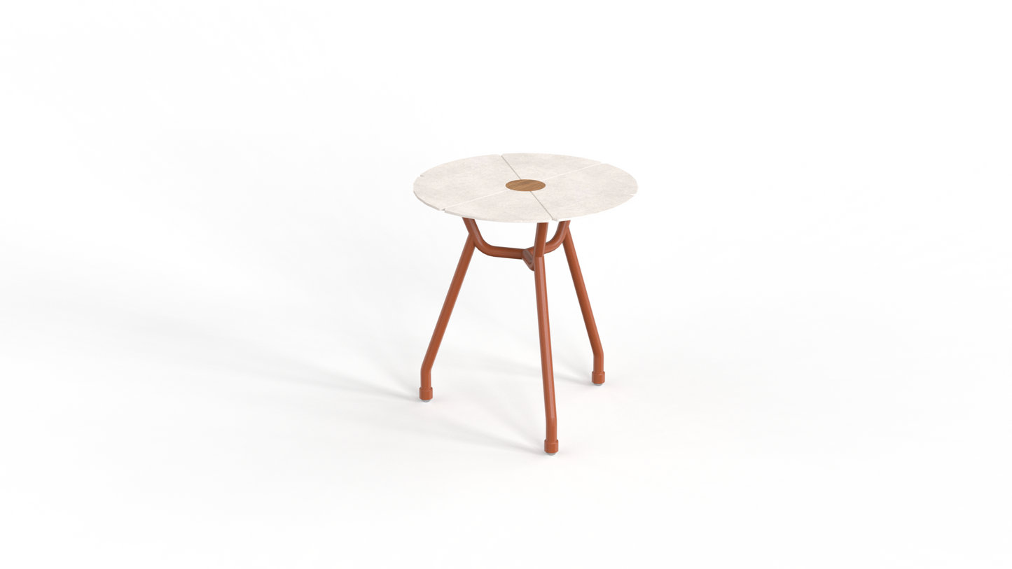 Diamond side table