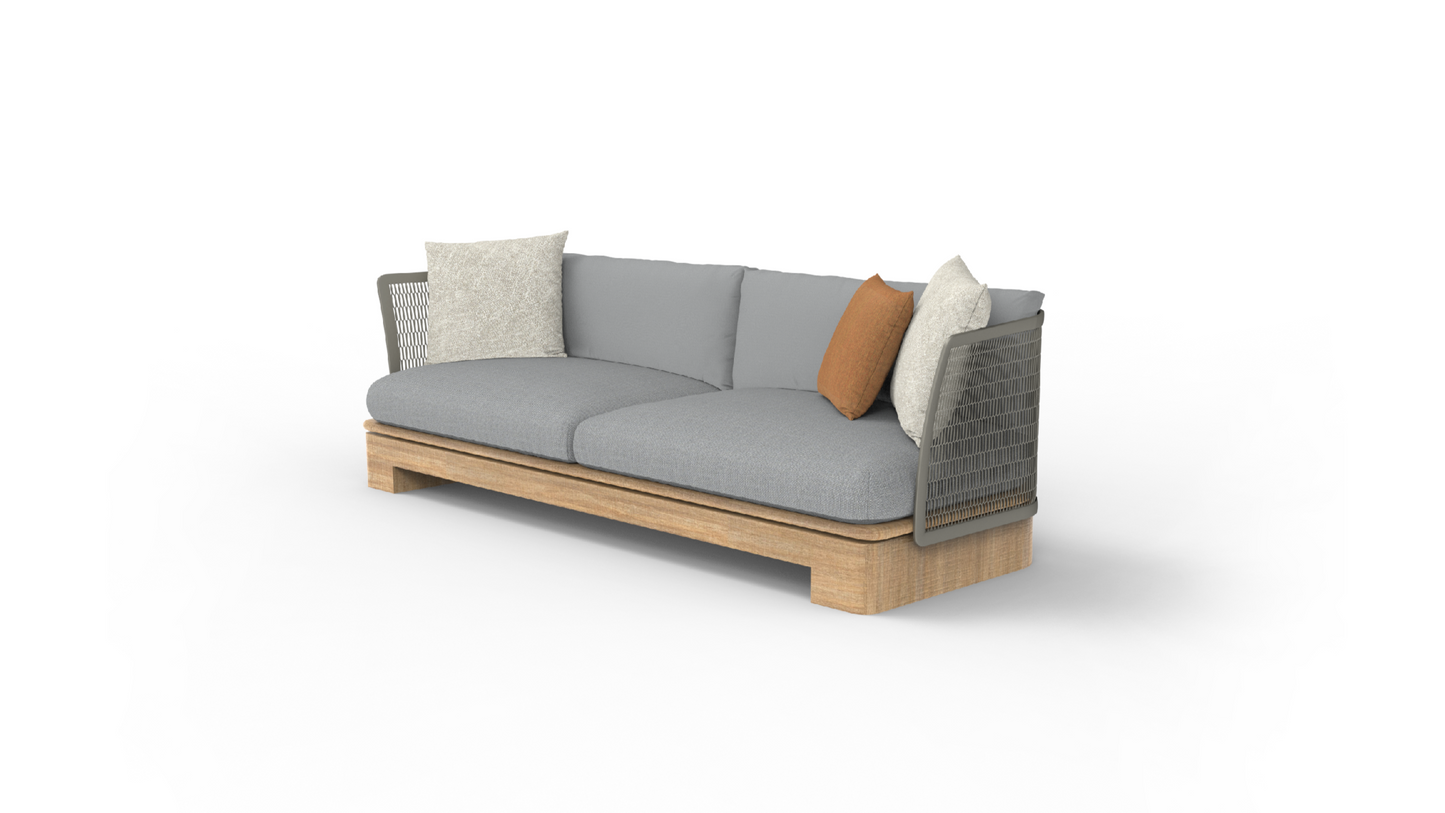 Fat mesh-3 seat sofa