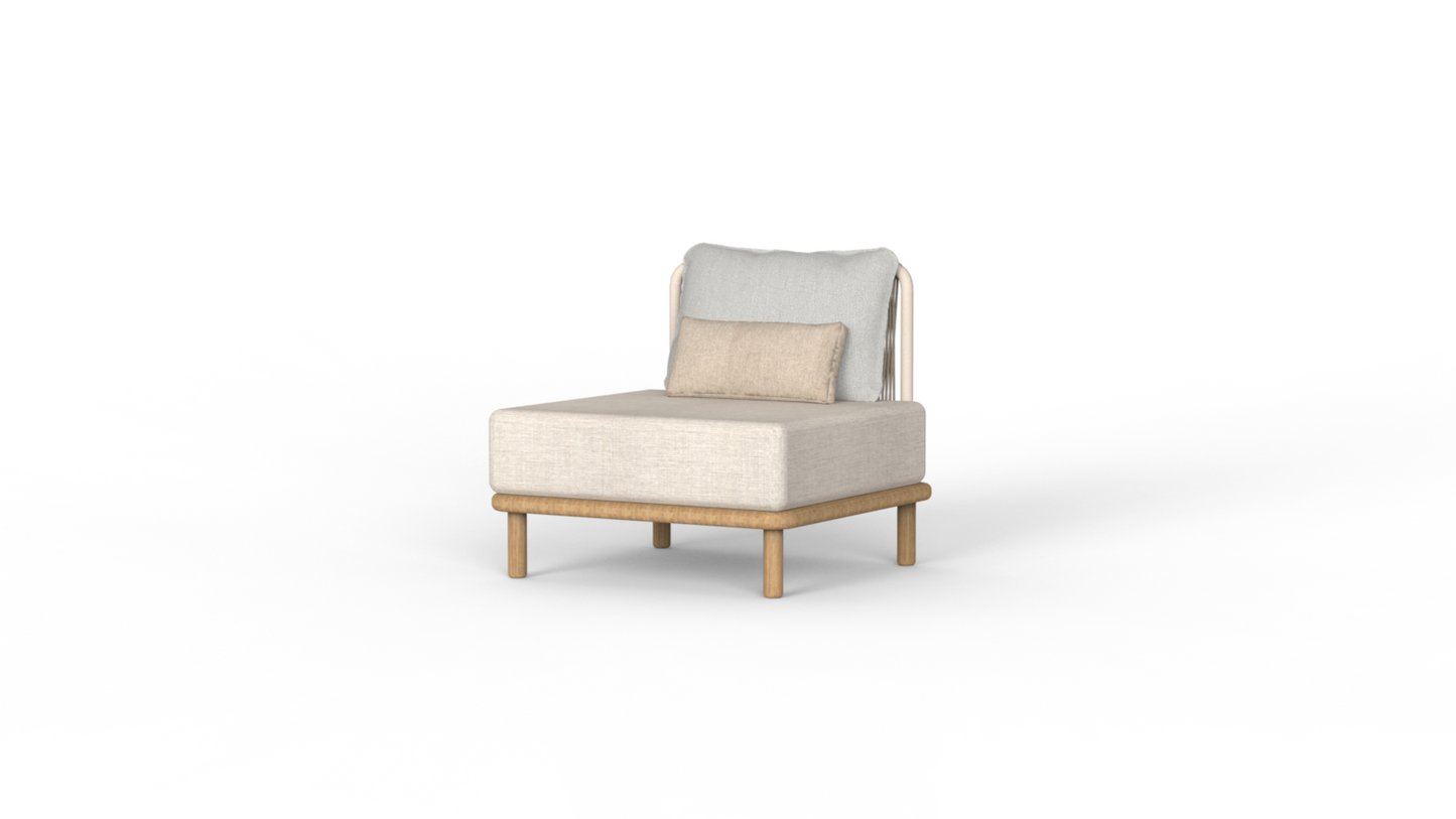 Flower middle seater sofa