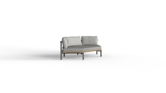 Half sixty corner seater sofa
