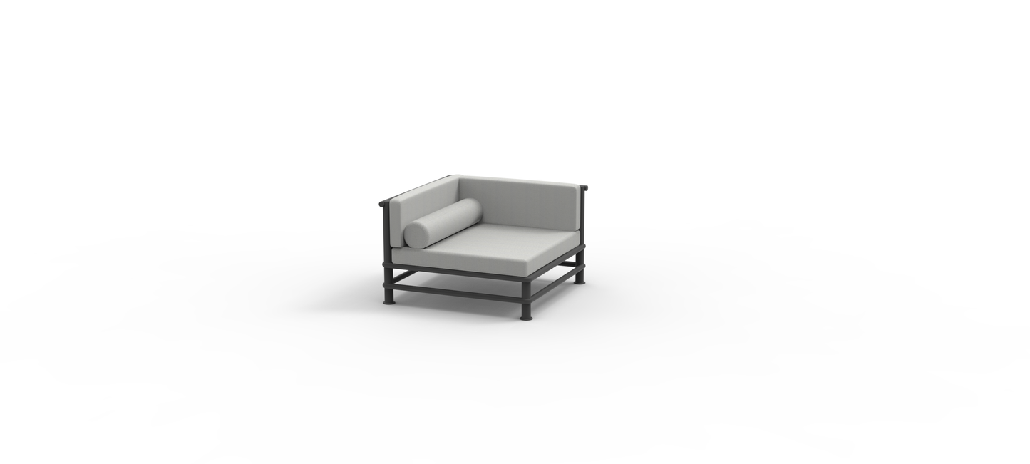 Luna Single Sofa (With Arm)