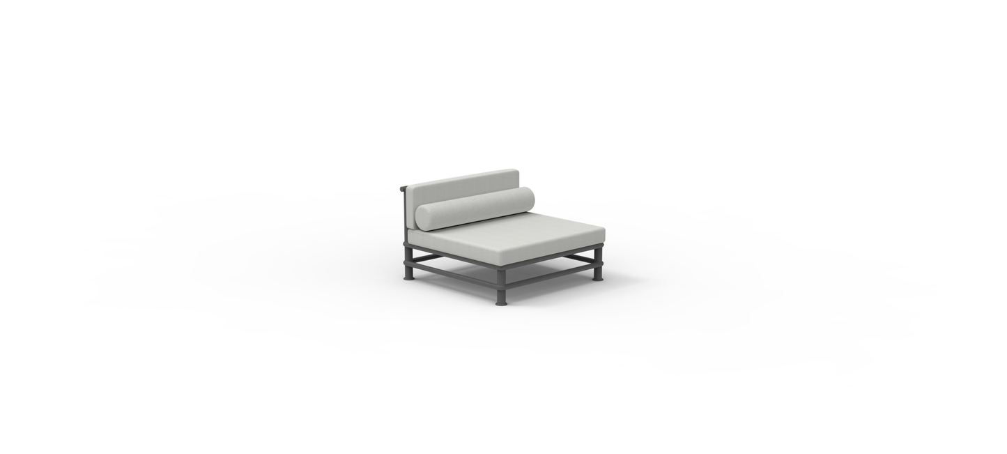 Luna Single Sofa (Without Arm)