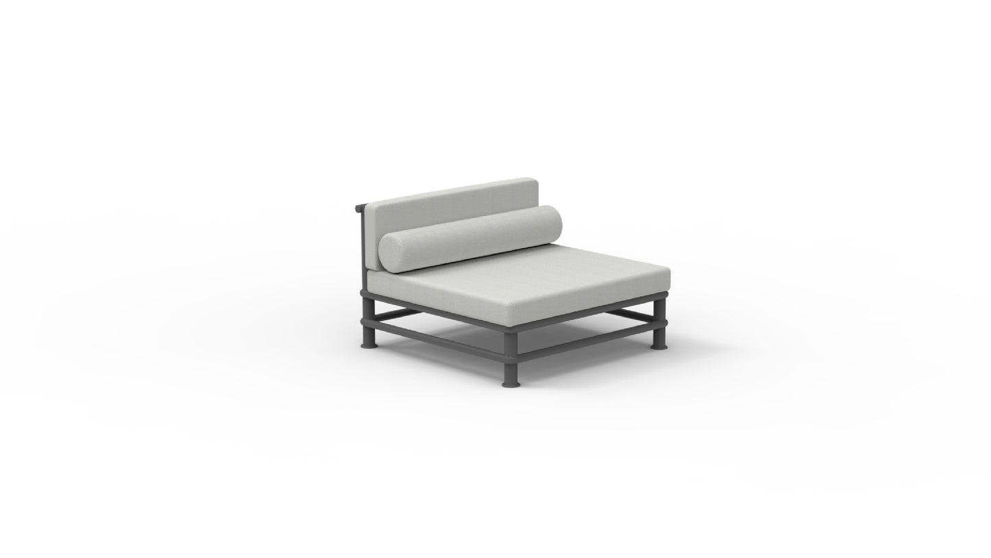 Luna Single Sofa (Without Arm)