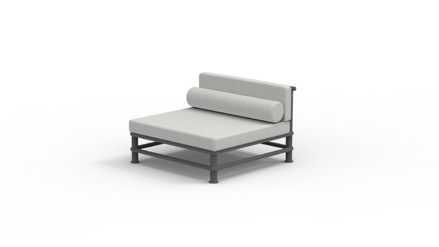 Luna Single Sofa (Without Arm)