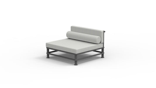 Luna Single Sofa (Without Arm)