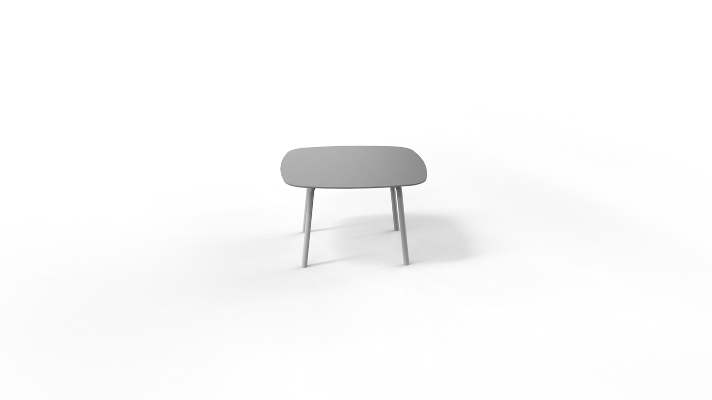 Media square dining table