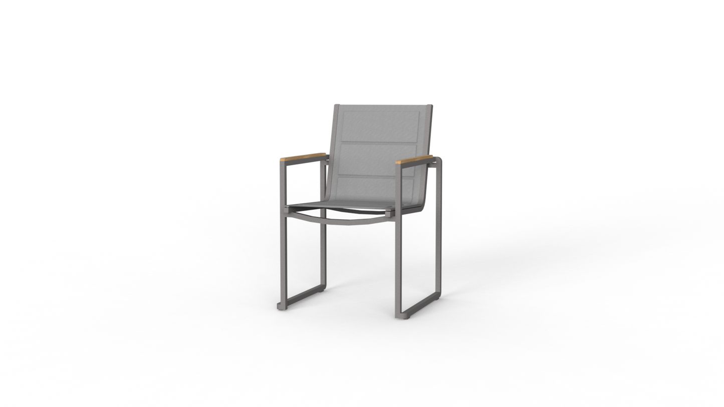 Net dining chair