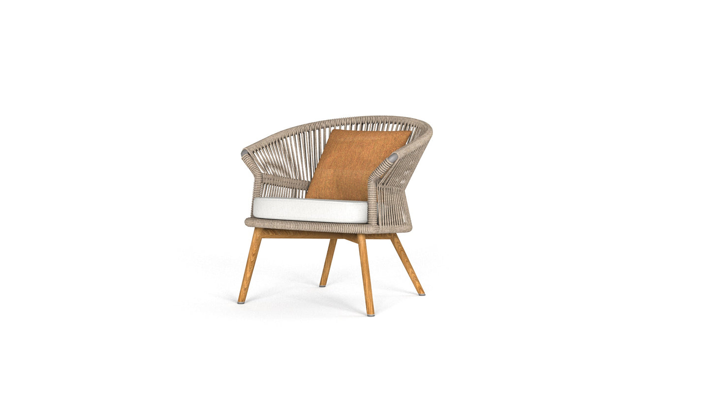 Peplum Club chair