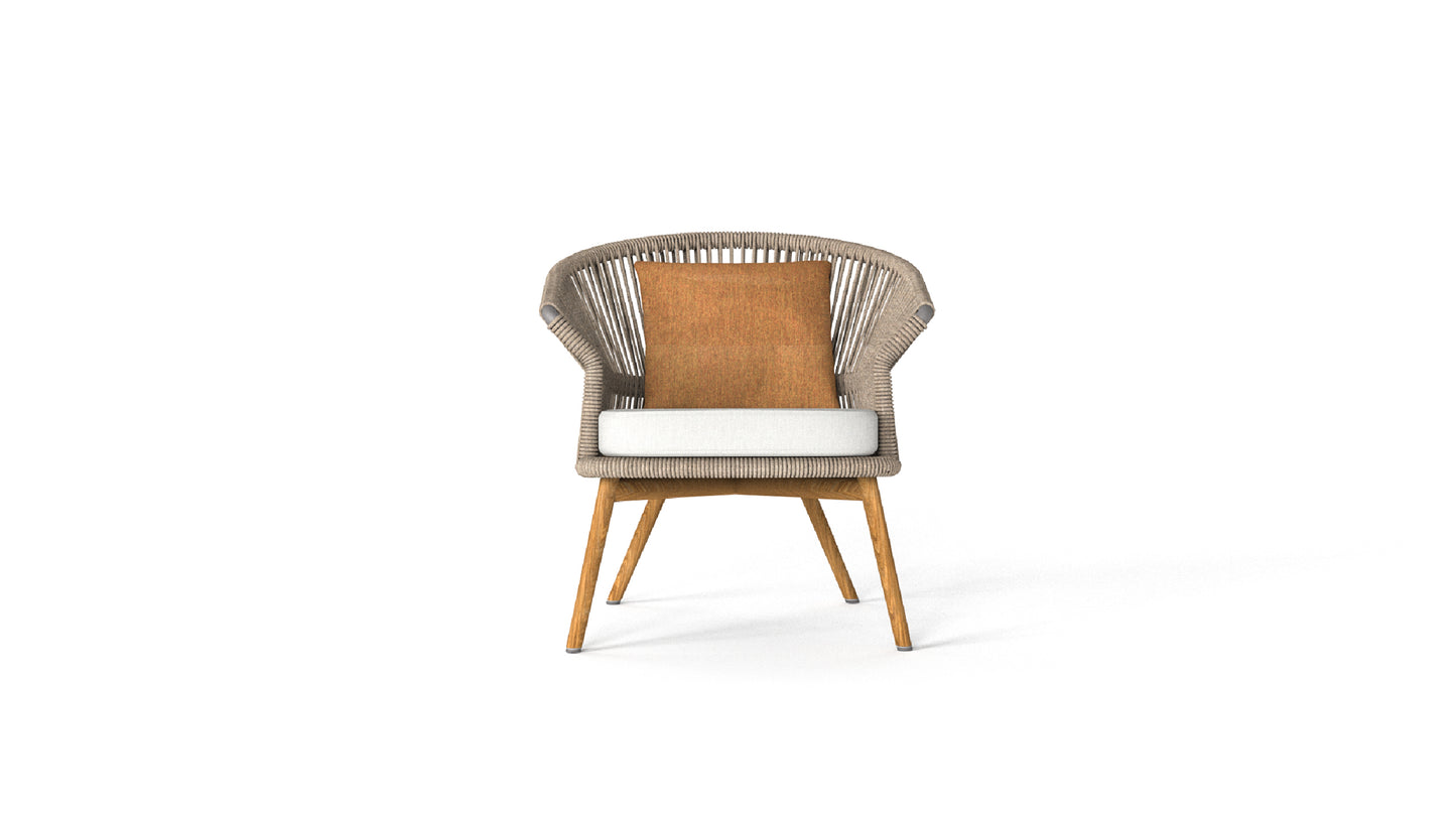 Peplum Club chair