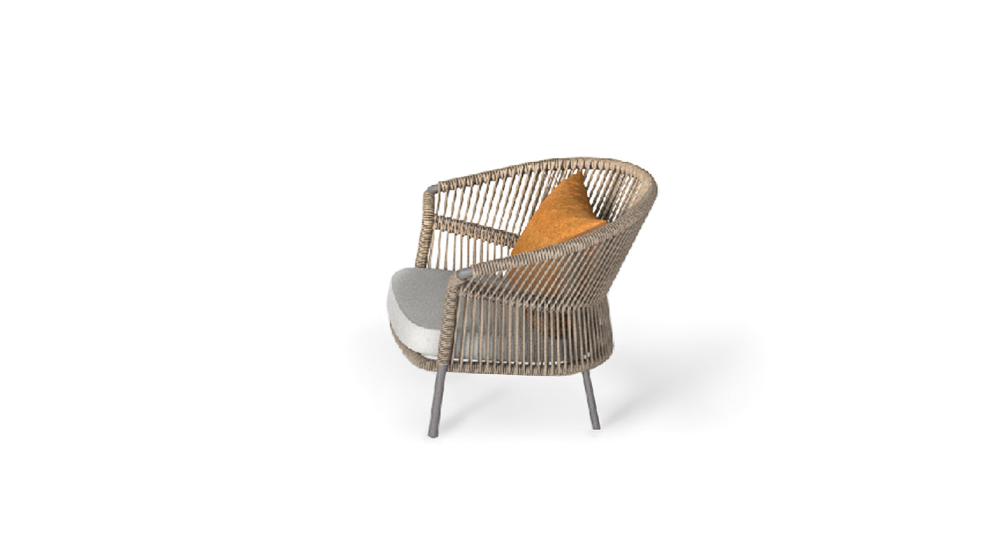 Peplum Single Sofa