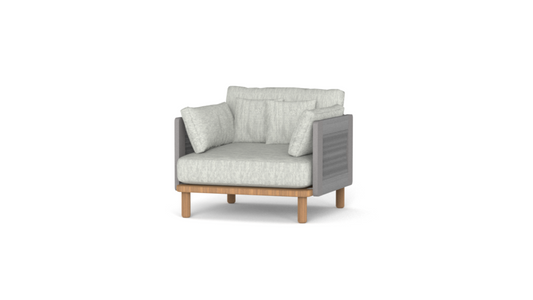 Piece-1-seater sofa(Alu)