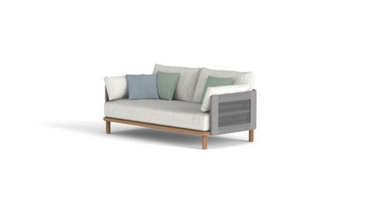 Piece-2-seater sofa(Alu)