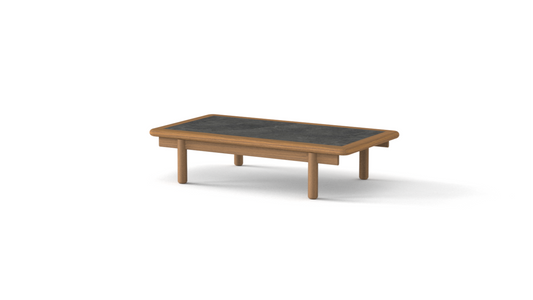 Piece coffee table