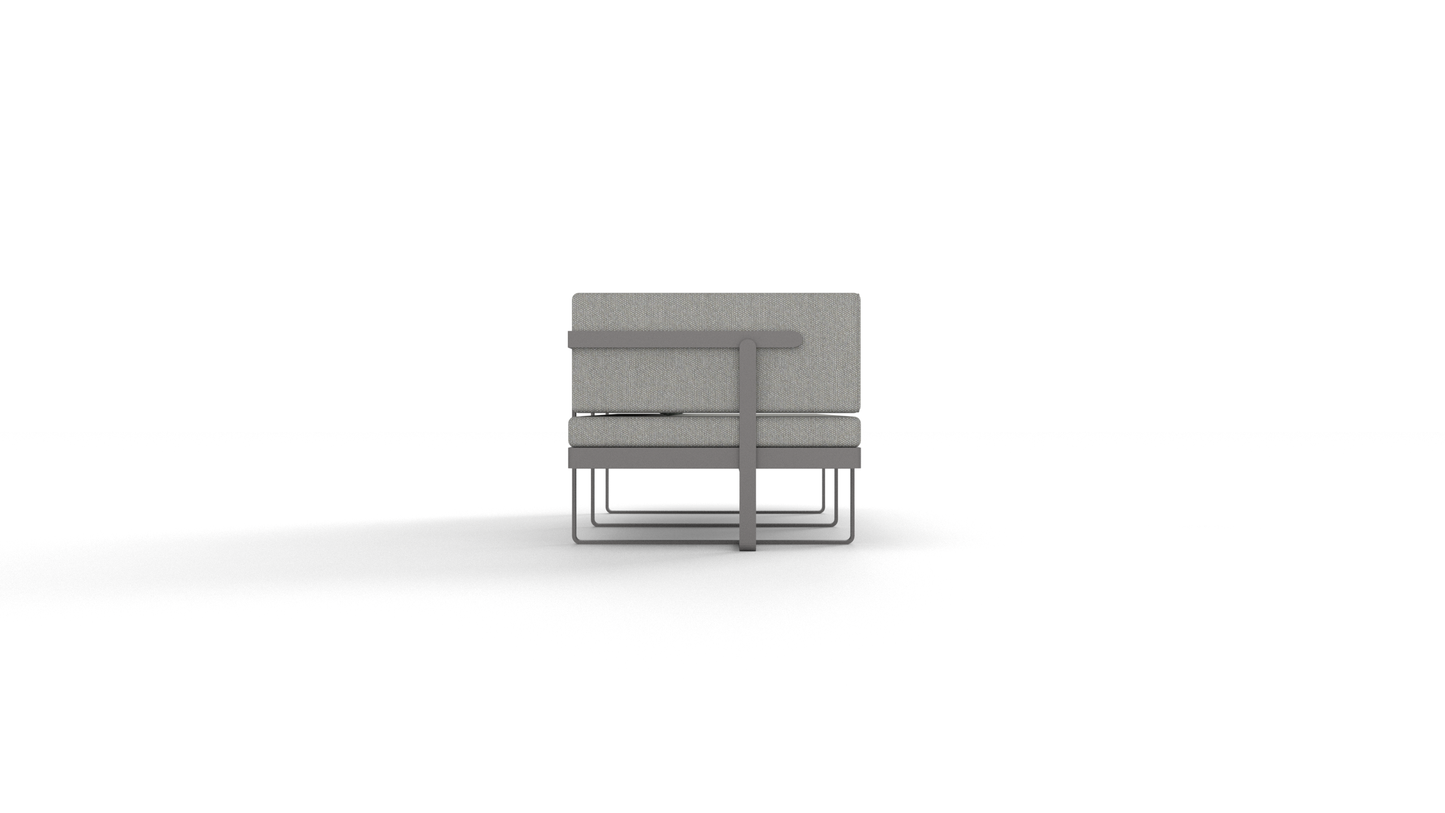 Twist right corner seat sofa
