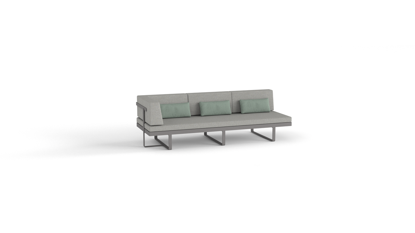 Twist right corner seat sofa