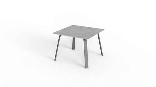 Bora square dining table
