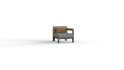 Brief left seater sofa