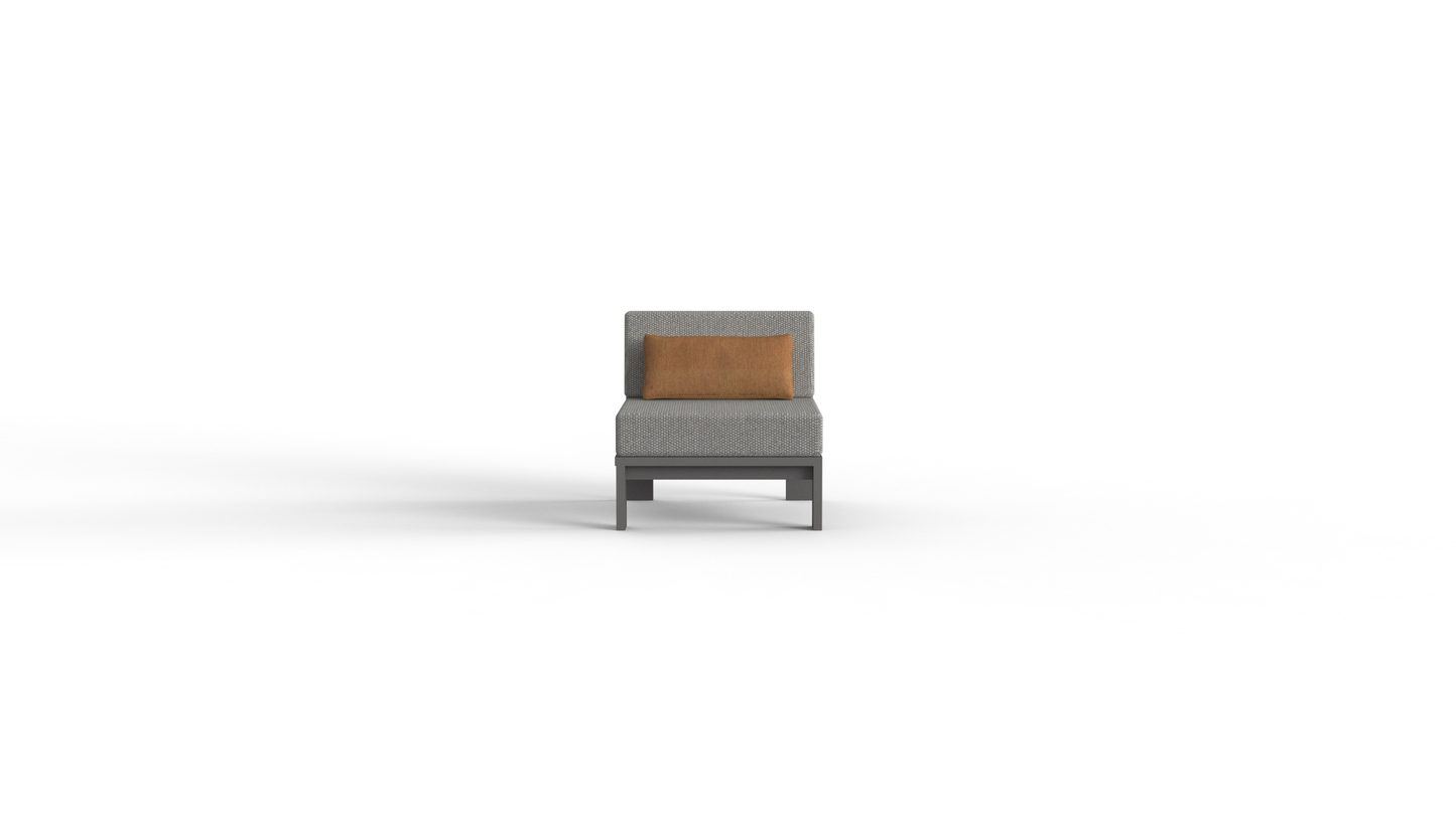 Brief middle seater sofa