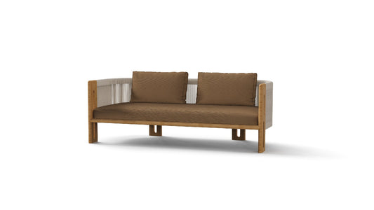 Camano 2- seater sofa (Teak)