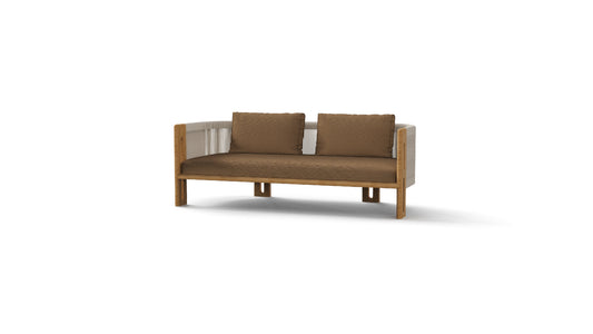 Camano 2- seater sofa (Teak)