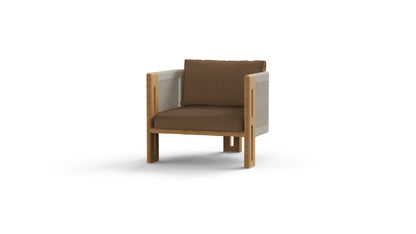 Camano Single Sofa (Teak)