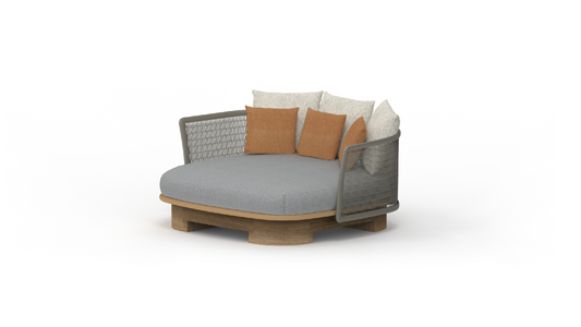 Fat mesh-lounge daybed