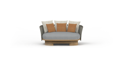 Fat mesh-lounge daybed
