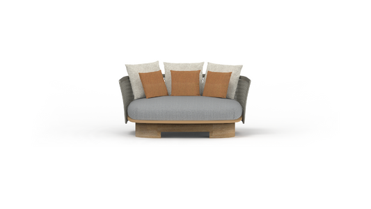 Fat mesh-lounge daybed