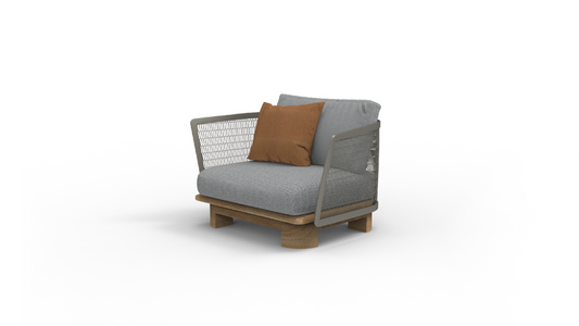 Fat mesh-single sofa