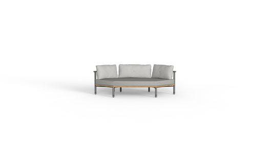 Half sixty corner seater sofa