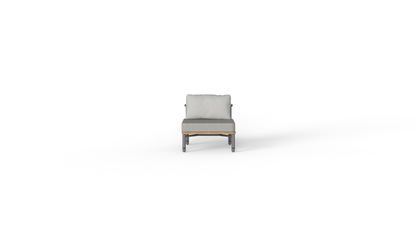 Half sixty middle seater sofa