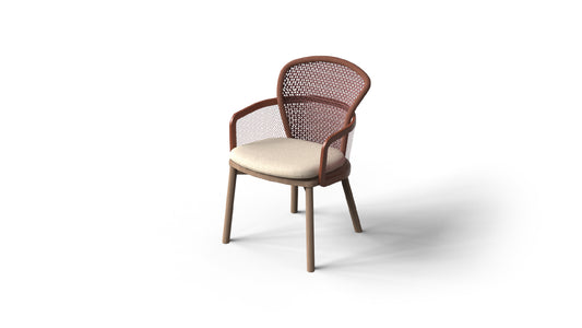 Honeycomb dining chair