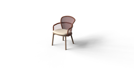 Honeycomb dining chair