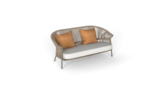 Peplum Double Sofa