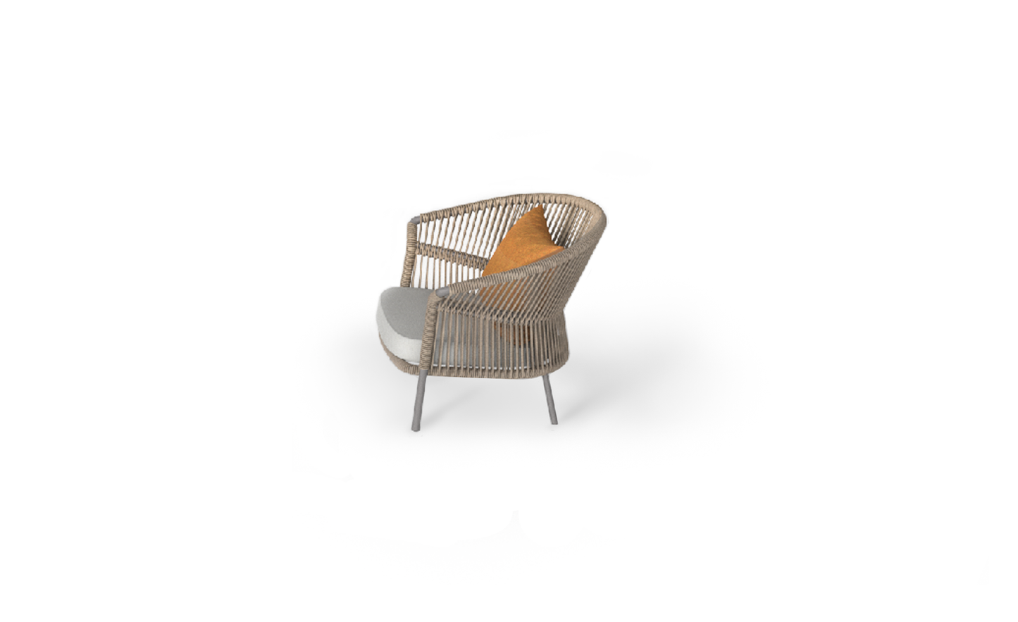 Peplum Single Sofa