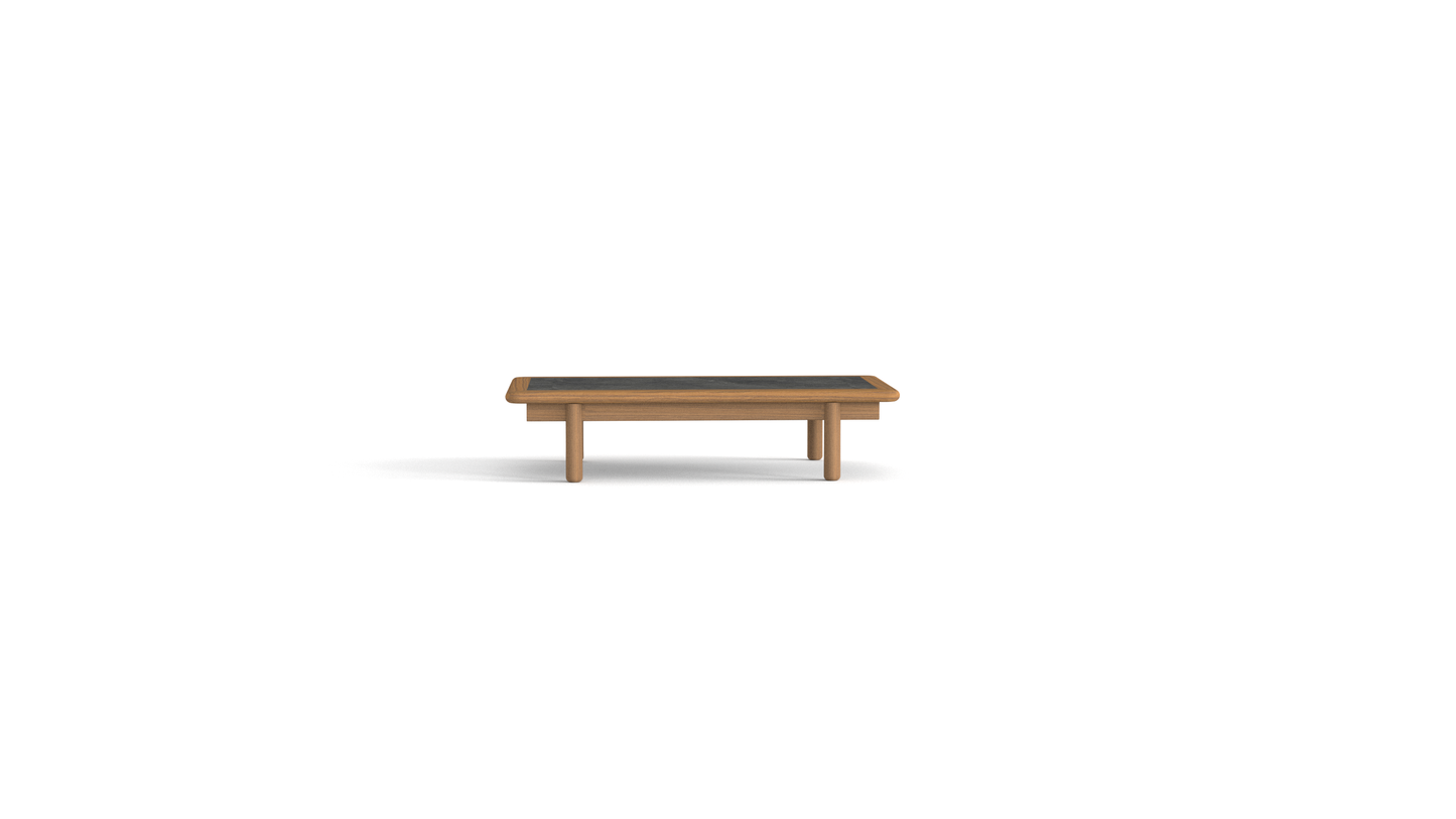 Piece coffee table