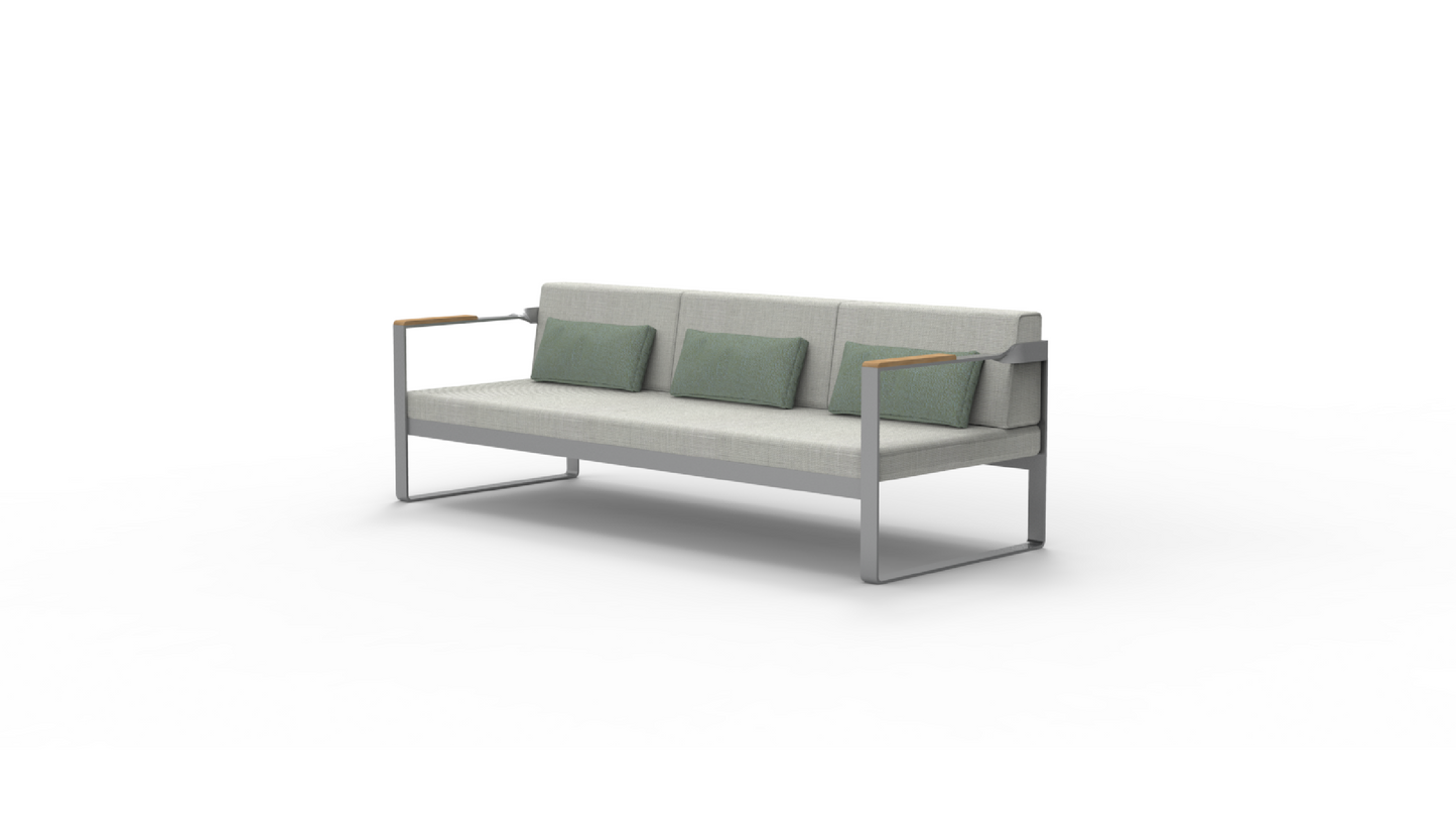 Twist 3-seat sofa