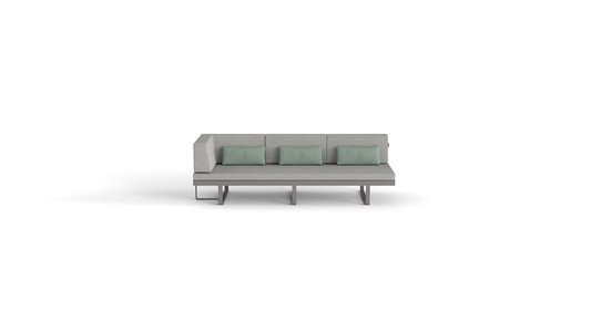 Twist right corner seat sofa
