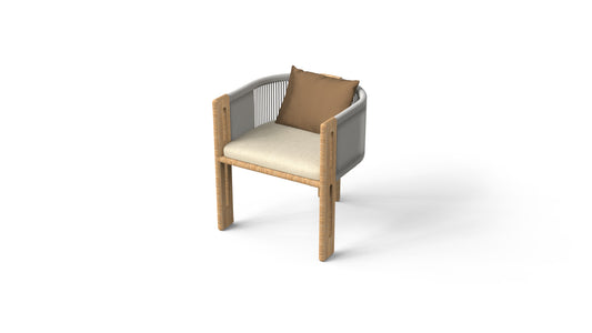 camano dining chair(Teak)