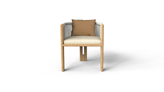 camano dining chair(Teak)